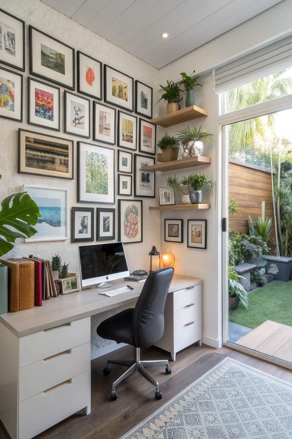 Framed quotes bring inspiration and personality to your space.