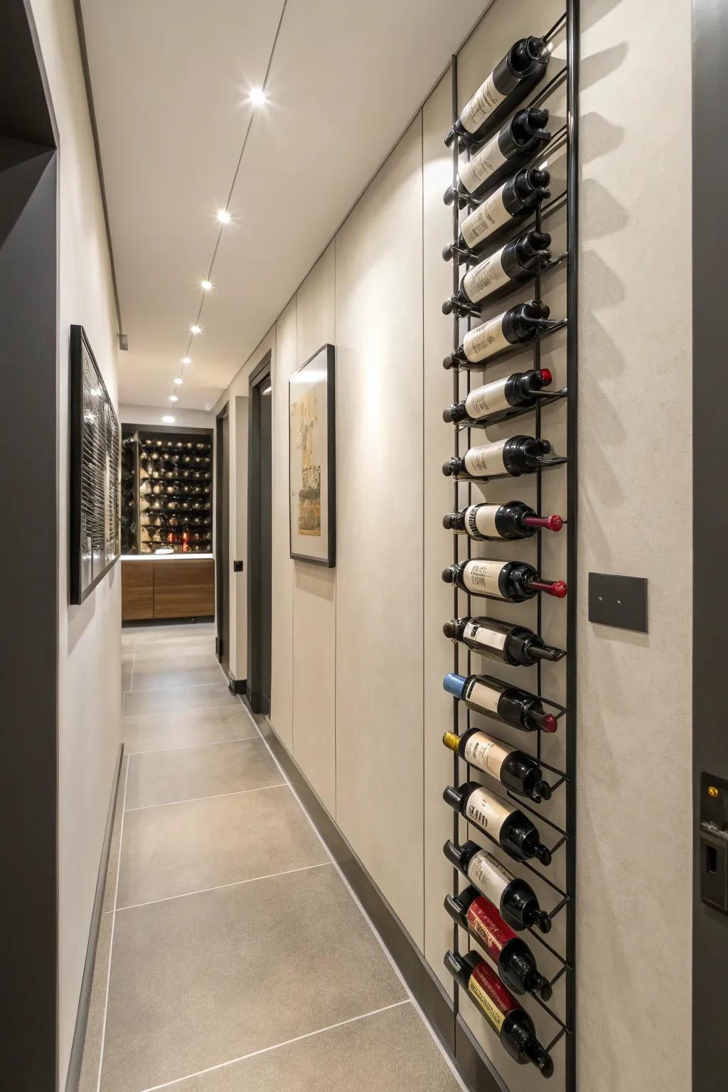 Upright organizers are excellent for compact areas.