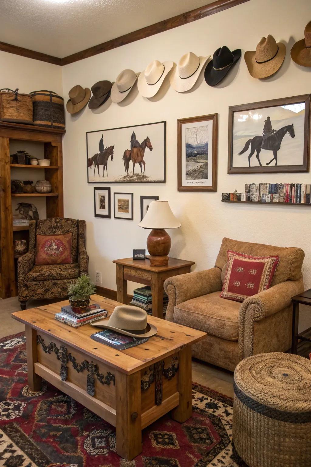 Classic Western decor details add personality and charm.