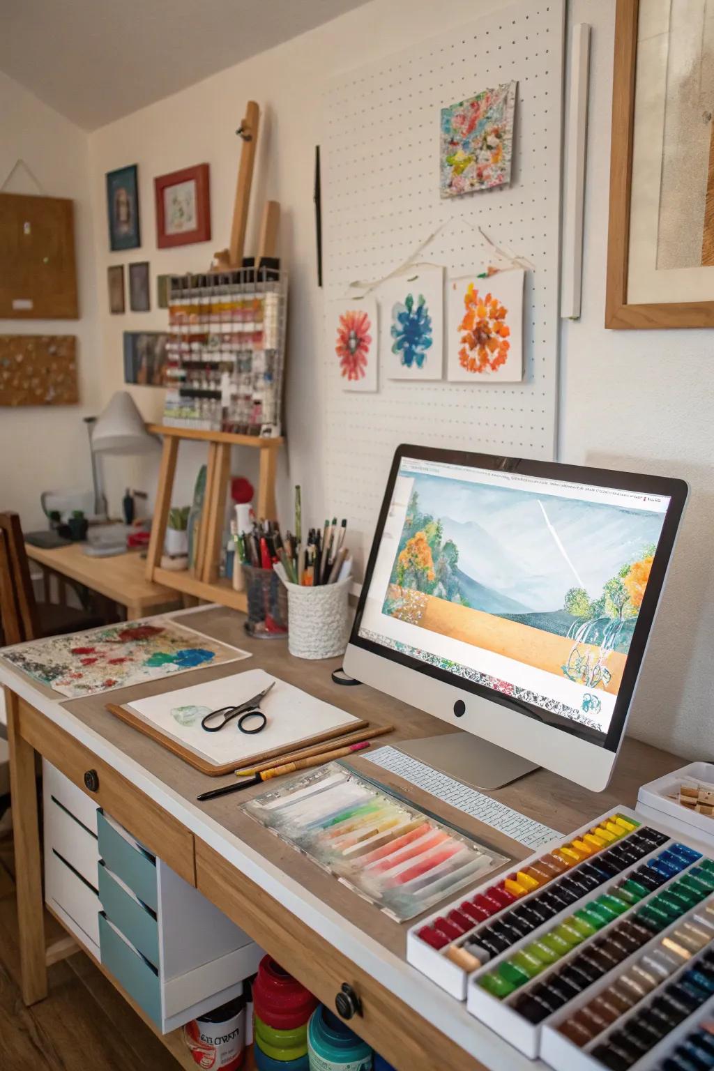 A design that can handle different tasks supports various creative activities.