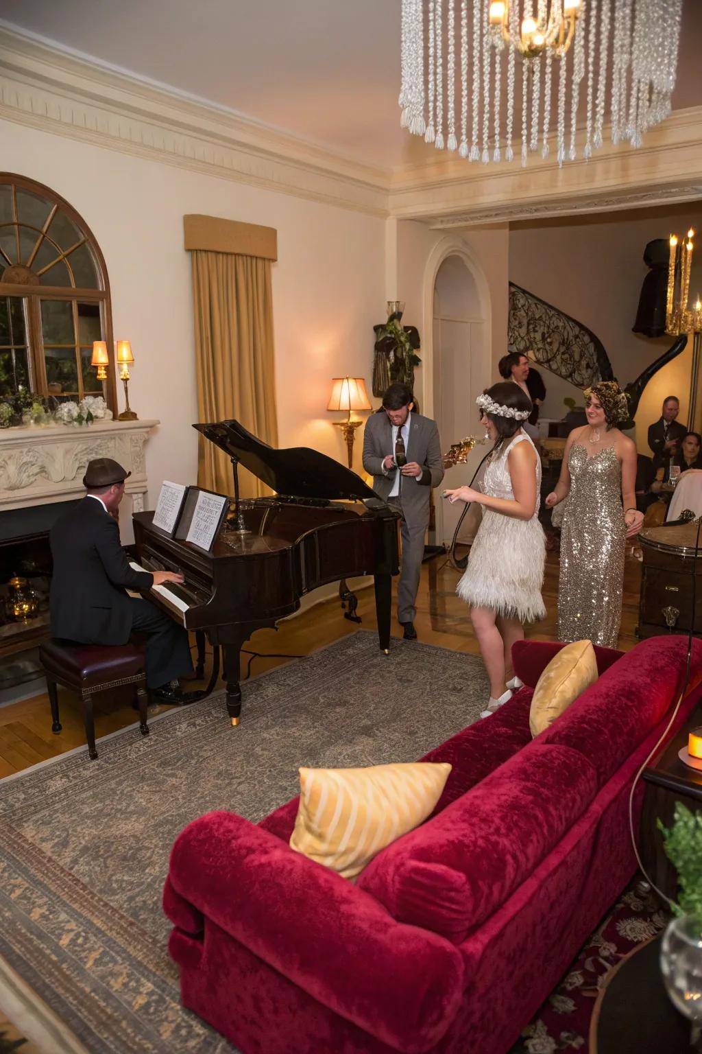 Travel back in time at your themed costume event.