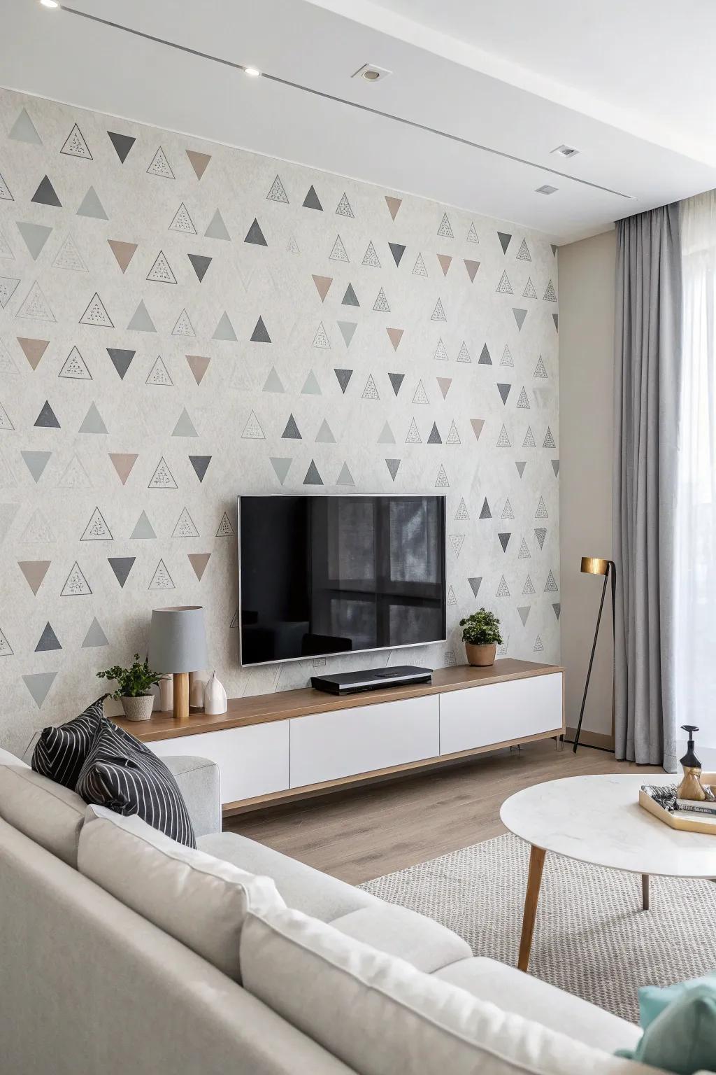 Simplicity blends with style in minimalist wall covering designs.