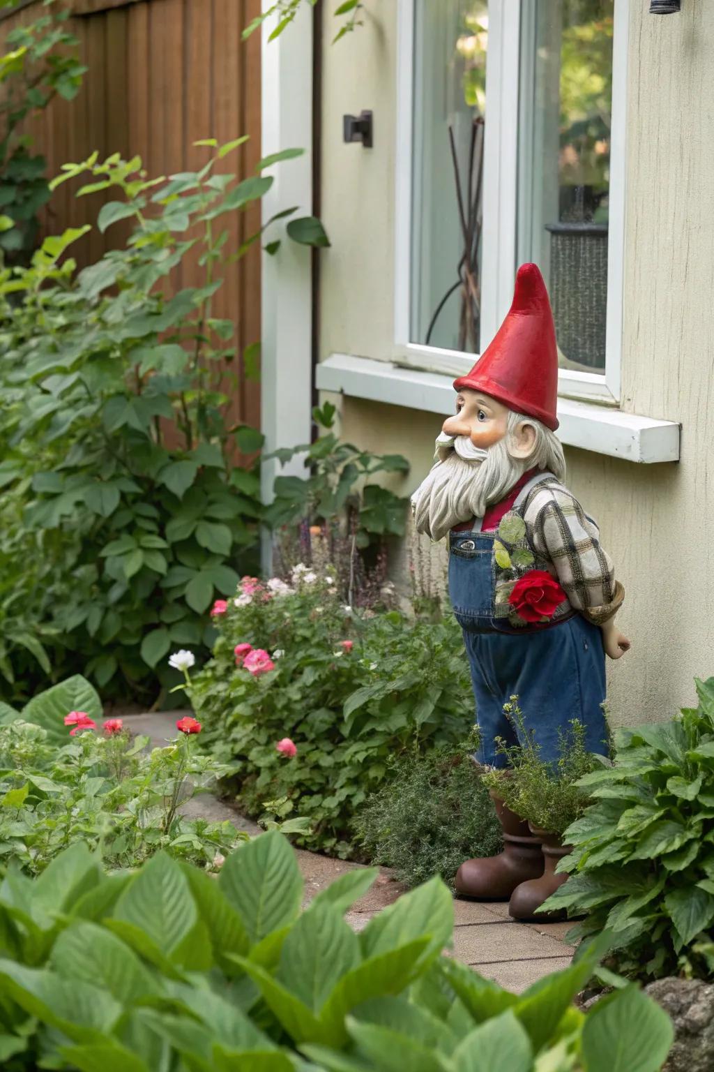 Bring charm and whimsy with a garden elf attire.