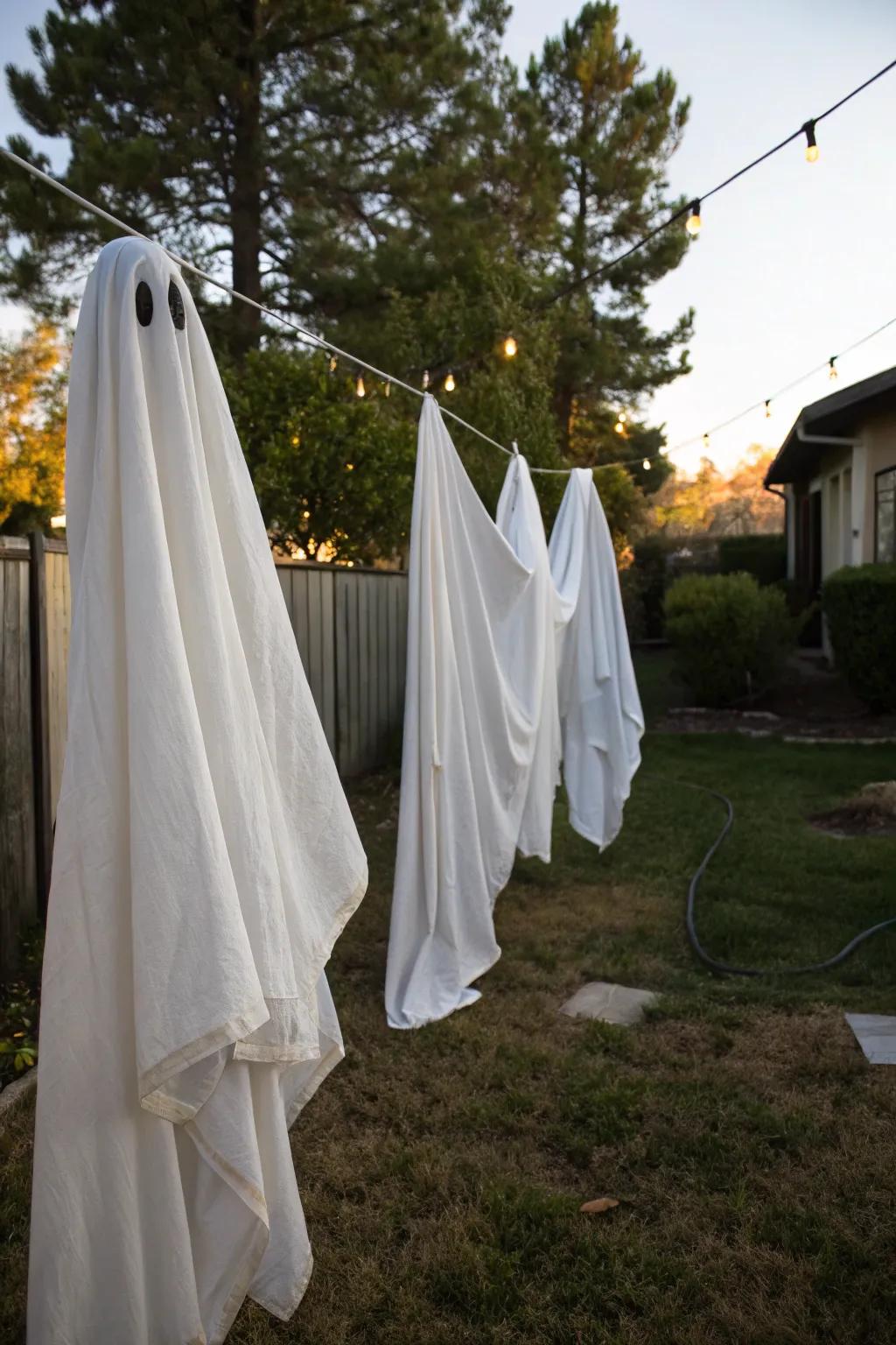 Spectral forms append a chilling vibration to your Halloween celebration.