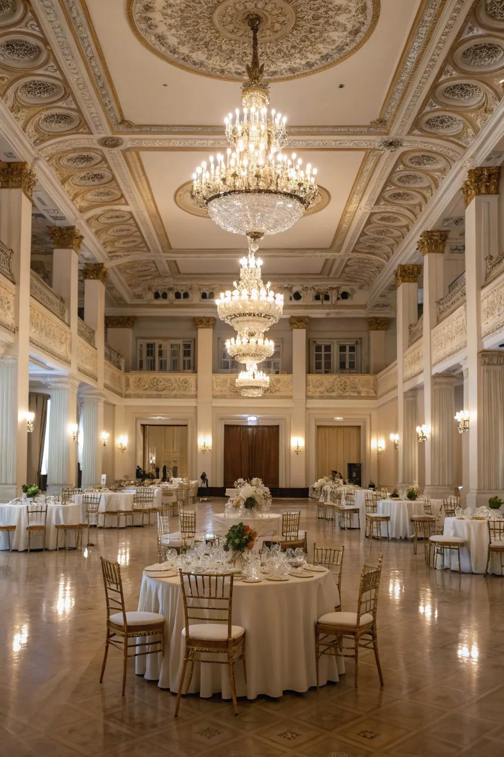 Attain elegance with harmonious arrangement designs.