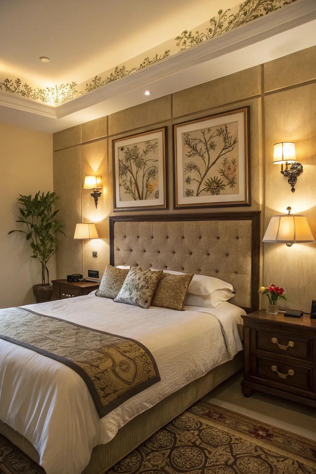Highlight lighting to showcase your décor.