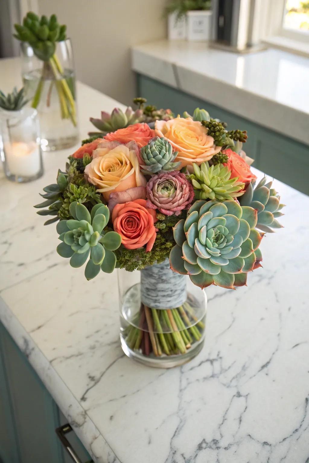 Seasonal flowers capture the spirit of the time of year.