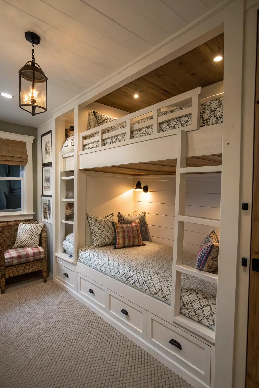 Beyond mere sleeping quarters: a haven for play and relaxation.