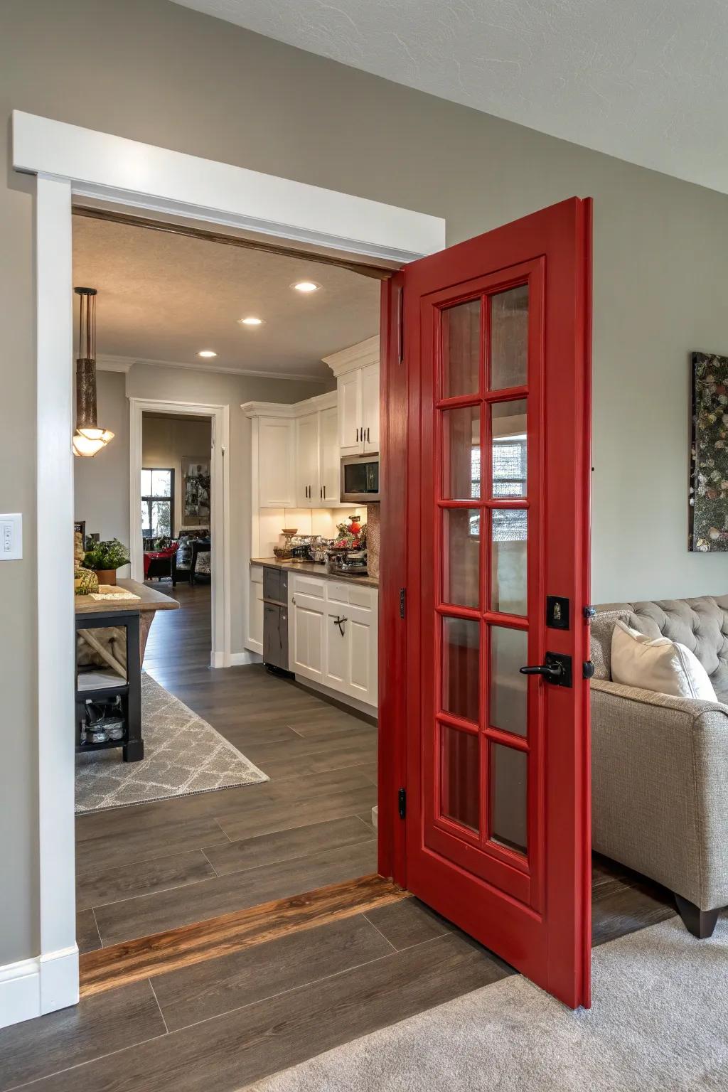 Make an impression using striking color options.