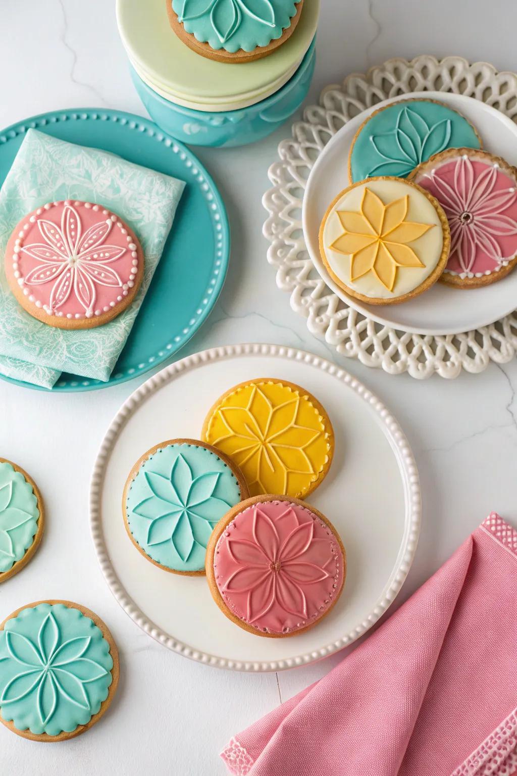 A color-coordinated display brings harmony to your arrangement.