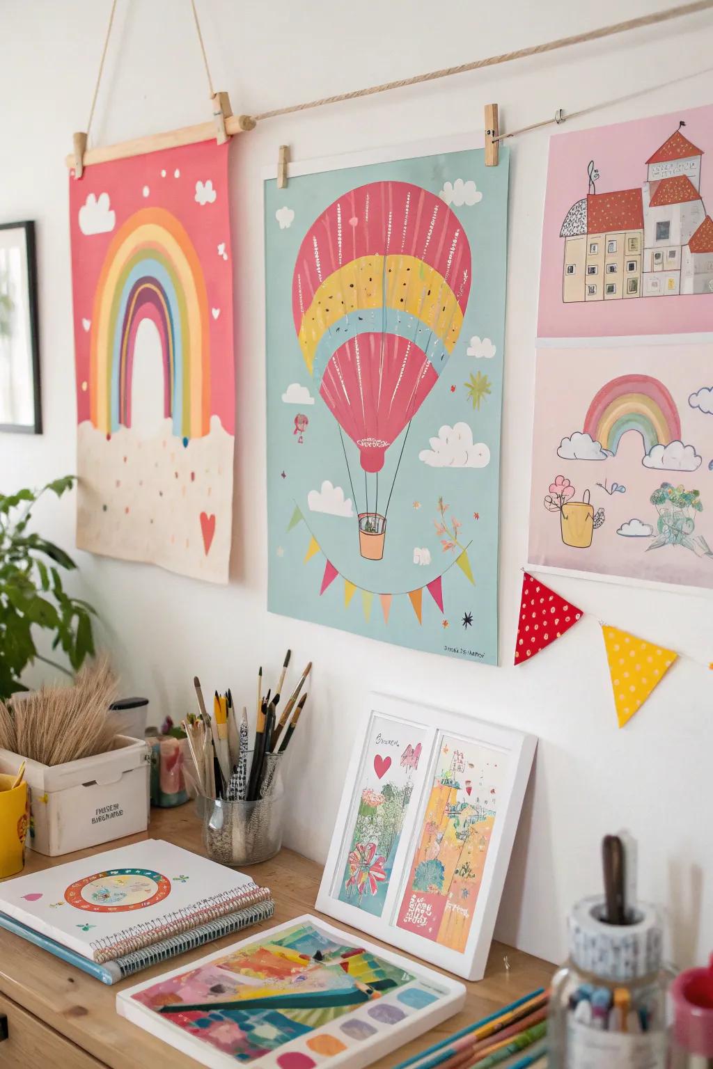 Playful illustrations inject joy and ingenuity into your decor.