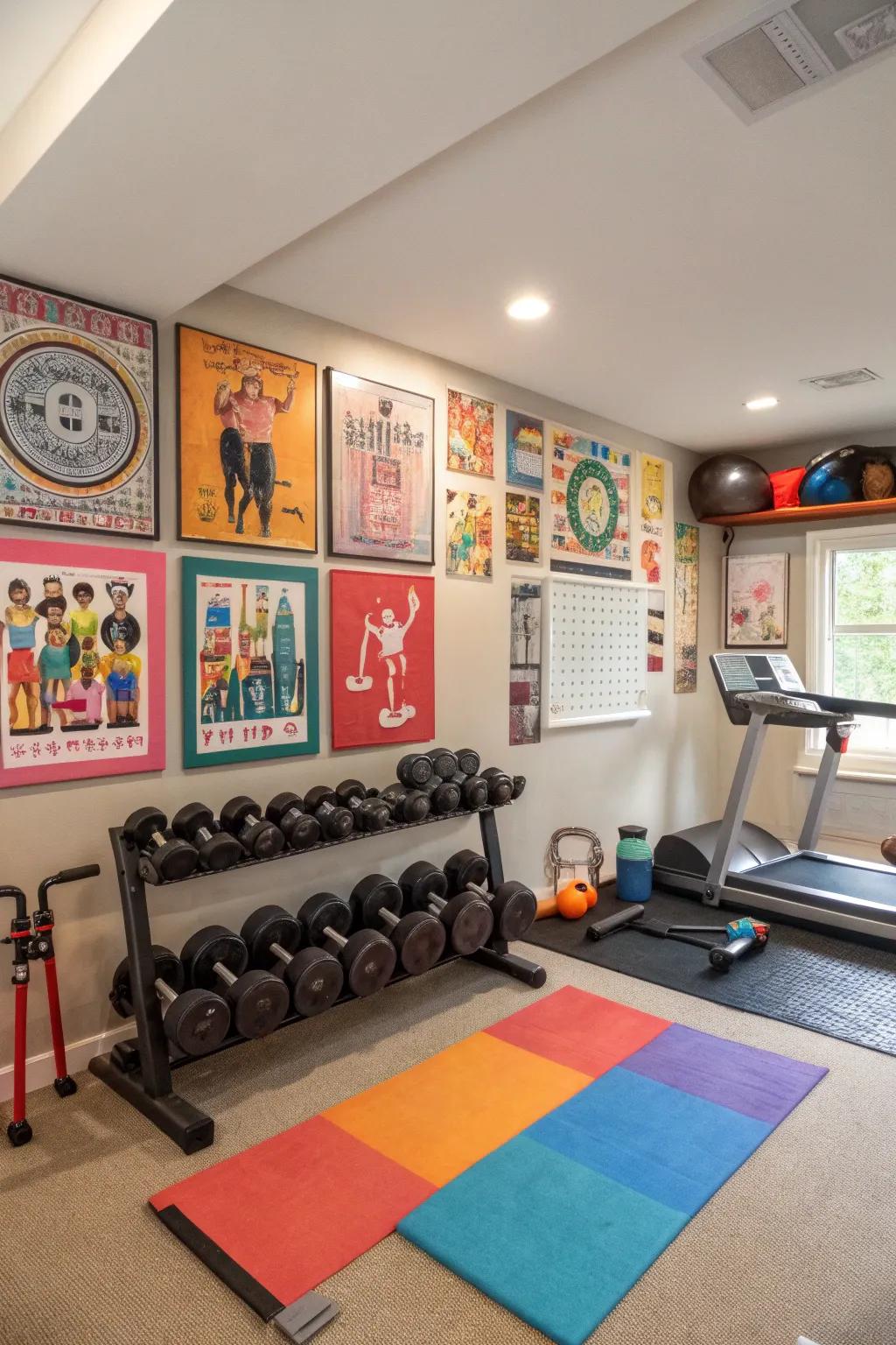 Celebrate your team's character with bright and colorful posters.