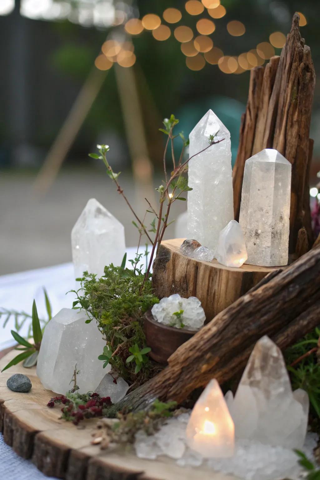 Nature-inspired items create equilibrium in this sanctuary.