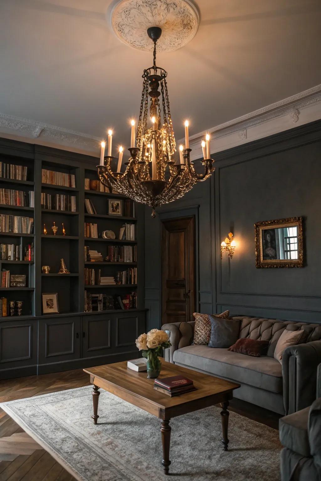 Ambient lighting converts your area into a cozy retreat.