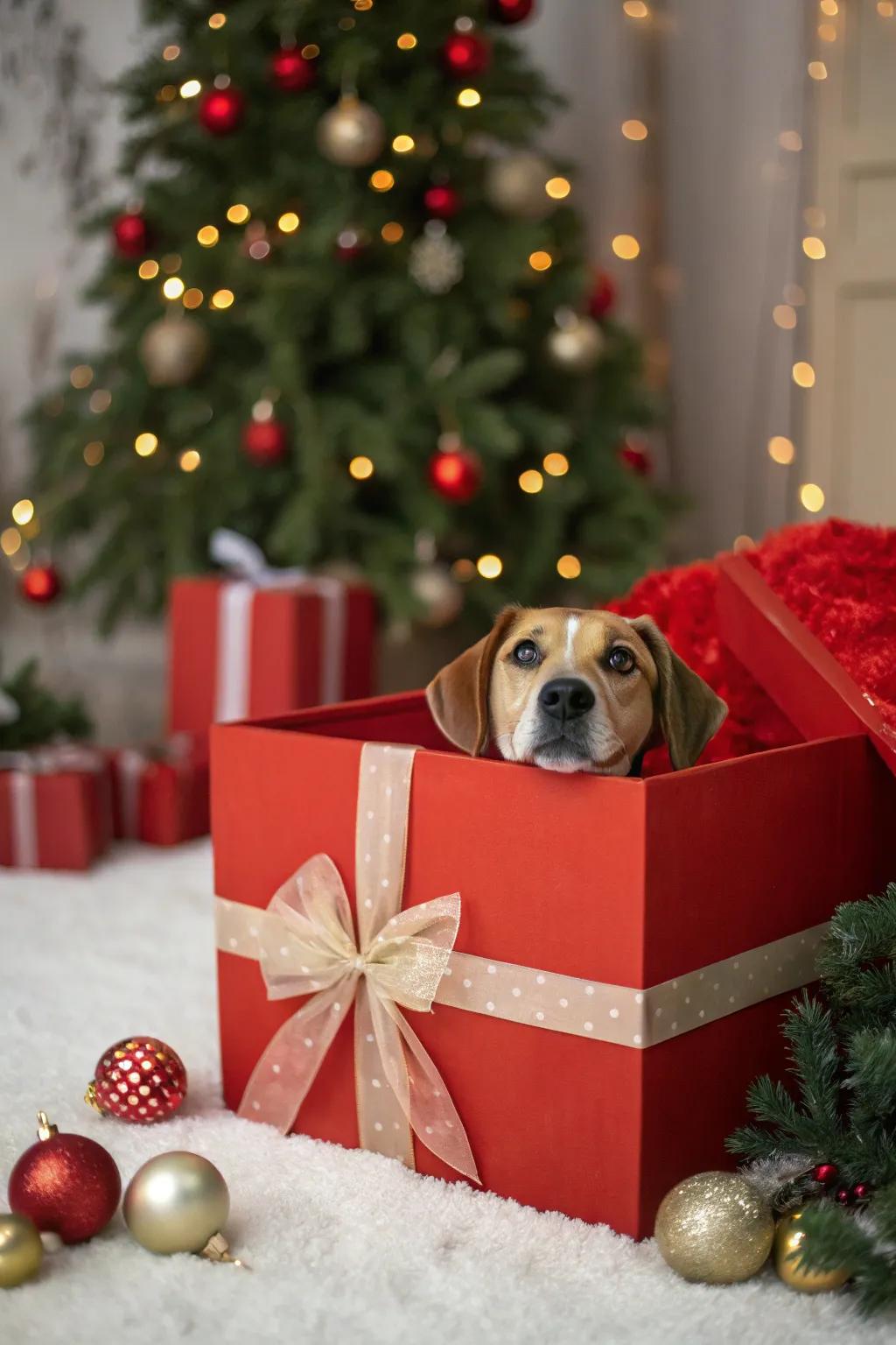 The greatest gift of all is the one with a wagging tail.