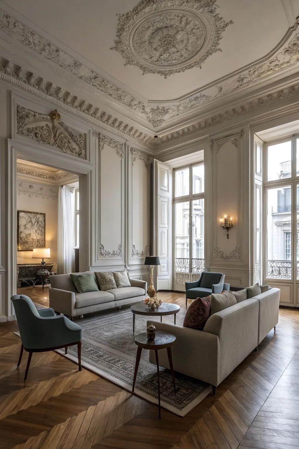The combination of old and new gives a fuller, richer sense of place.