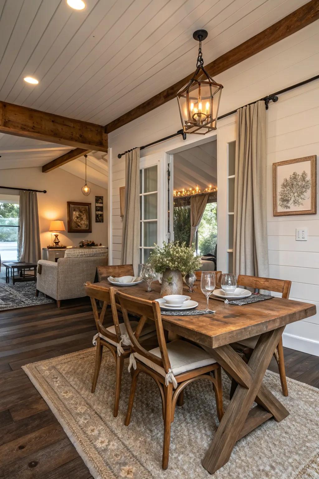 A carefully crafted eating nook can improve your home’s appeal.