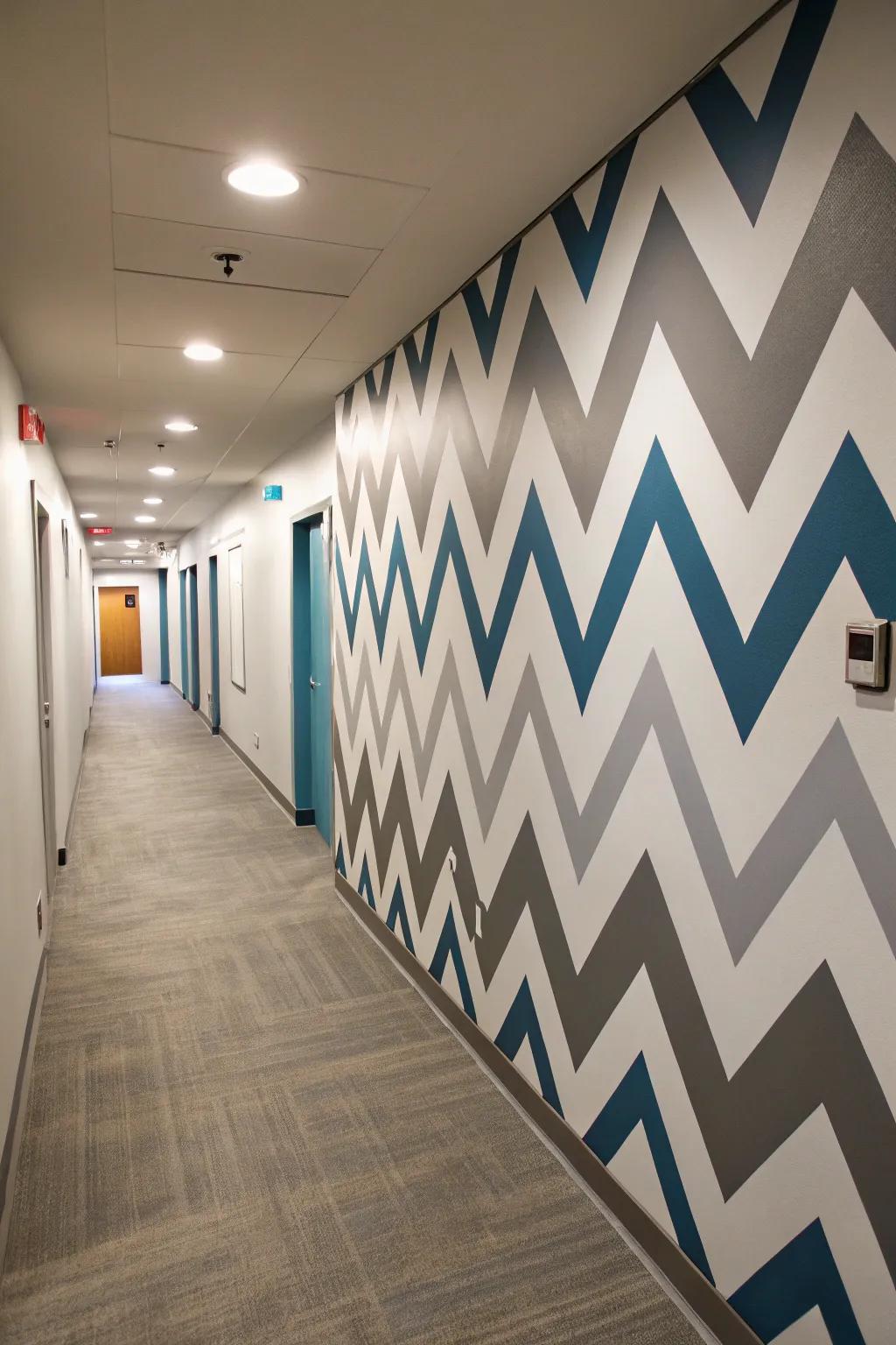 Repeating shapes inject individuality into any space.