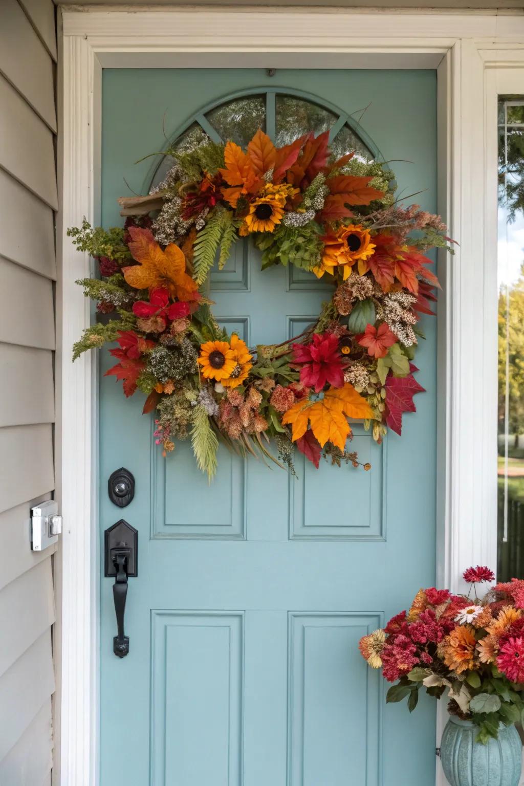 Greet the festive feeling through a customized garland.