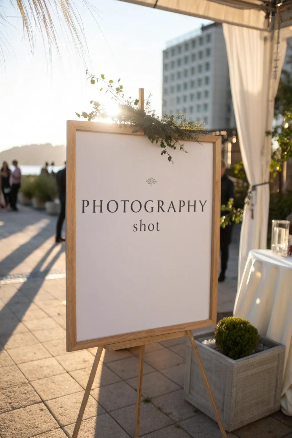 Ensure your event poster is informative with clear, bold information.