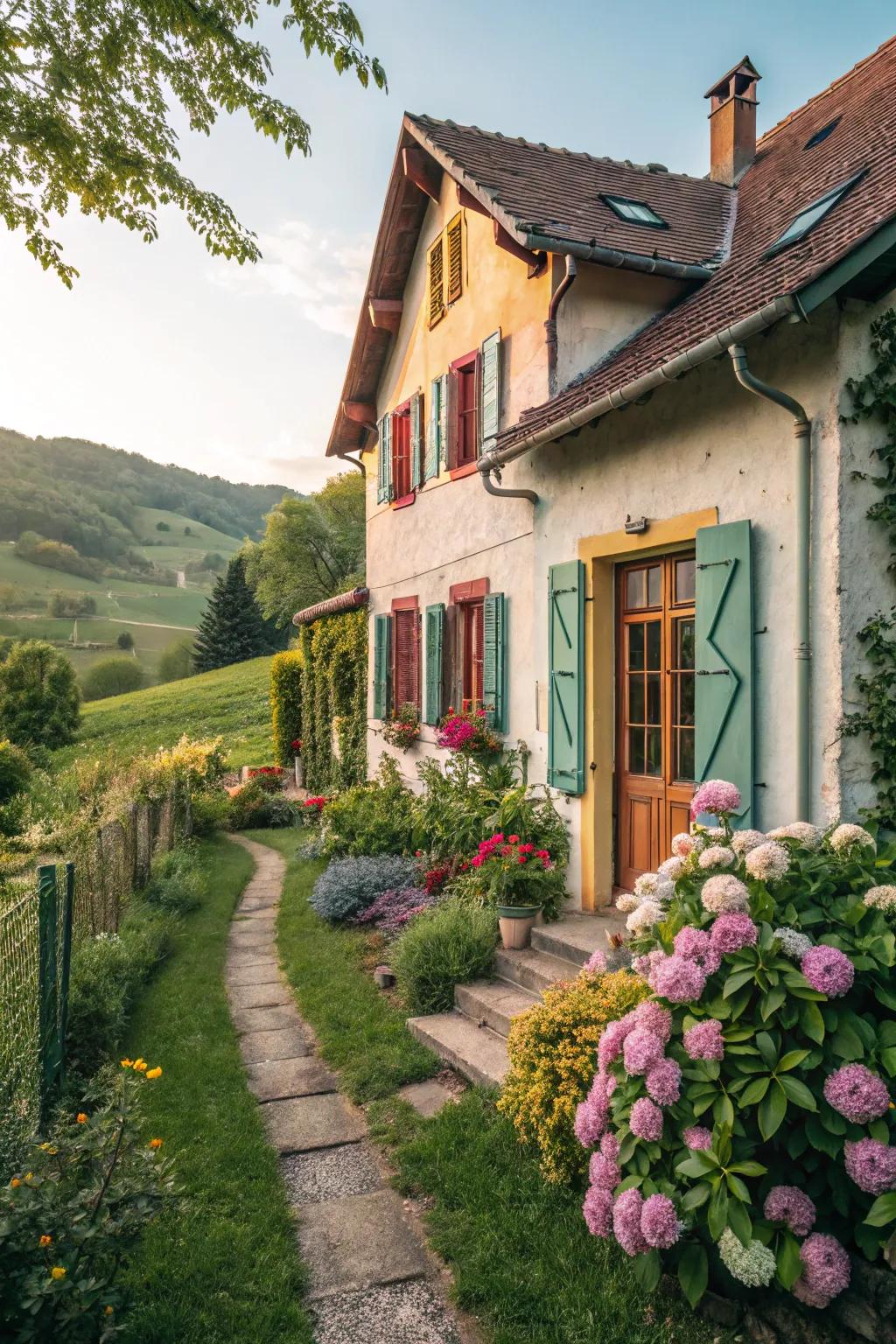 Decorative panels add charm and character to any facade.