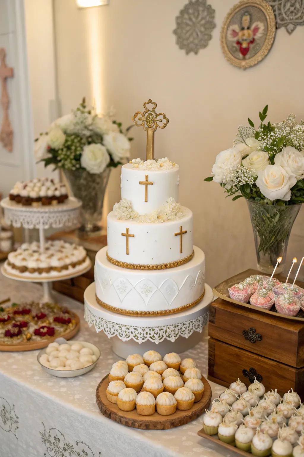 A dessert table with themed treats creates a delightful visual and culinary experience.
