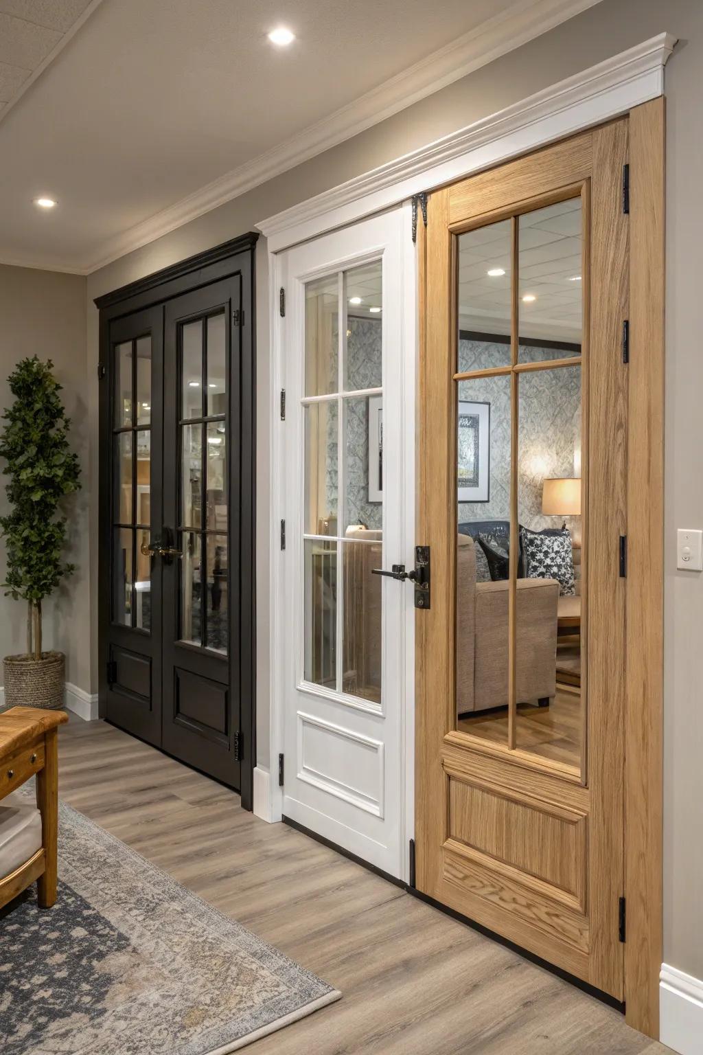 Consider different finishes to fit your personal style.
