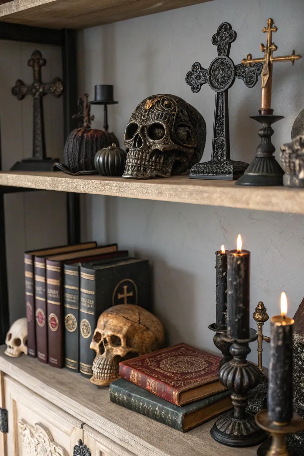 Macabre emblems to fascinate and mesmerize.