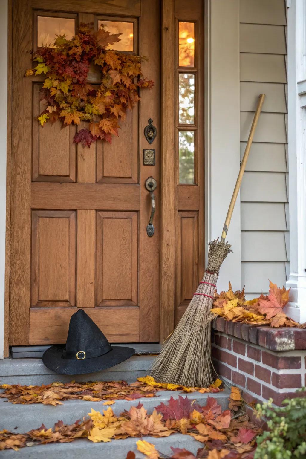 Greet guests with a hint of sorcerous whimsy.