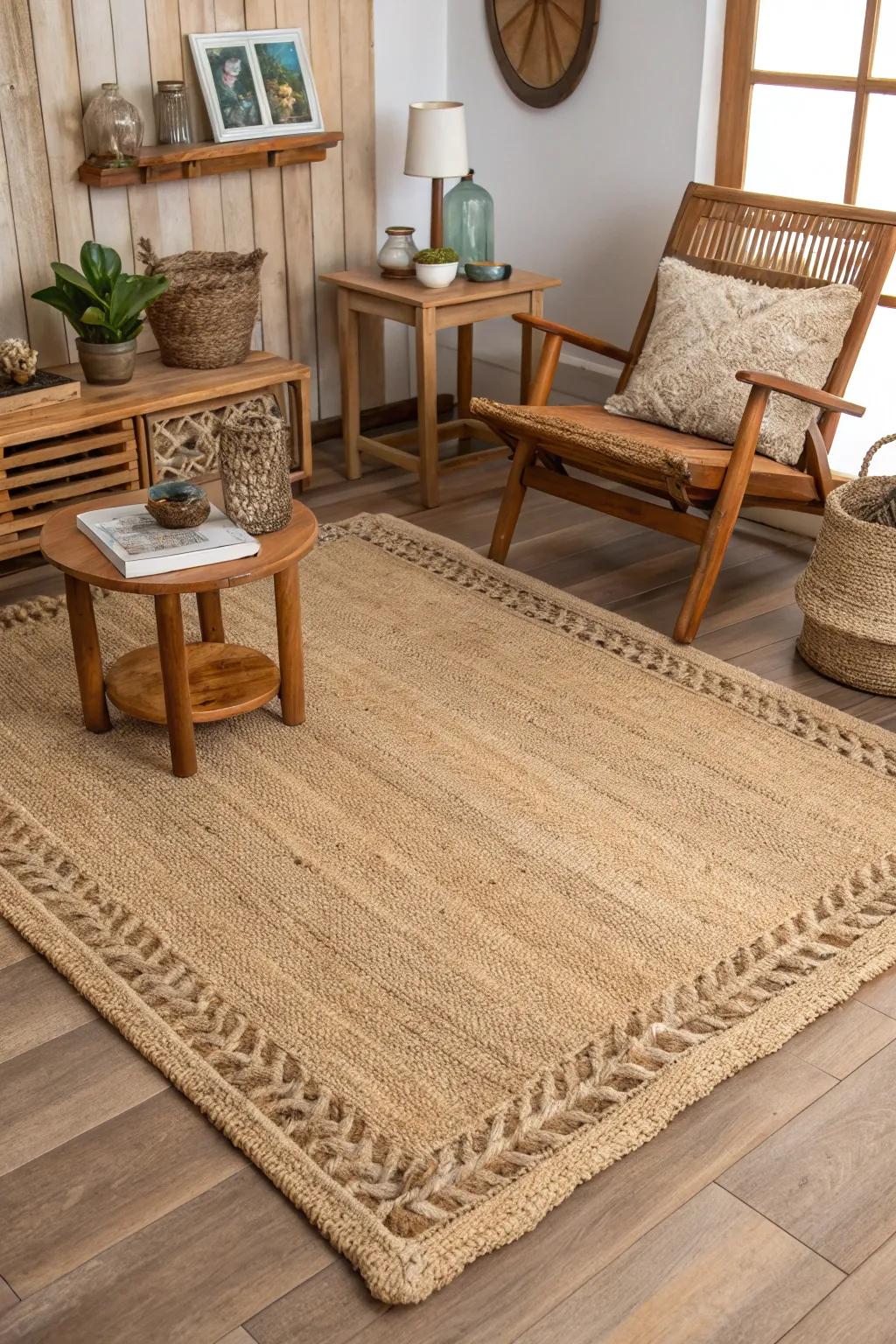 Natural textures provide a grounded and organic sensation to home decor.