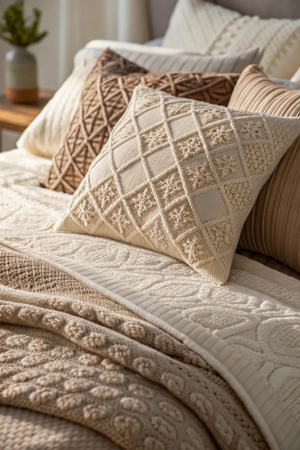 Delightful textures enhance the overall tactile experience.