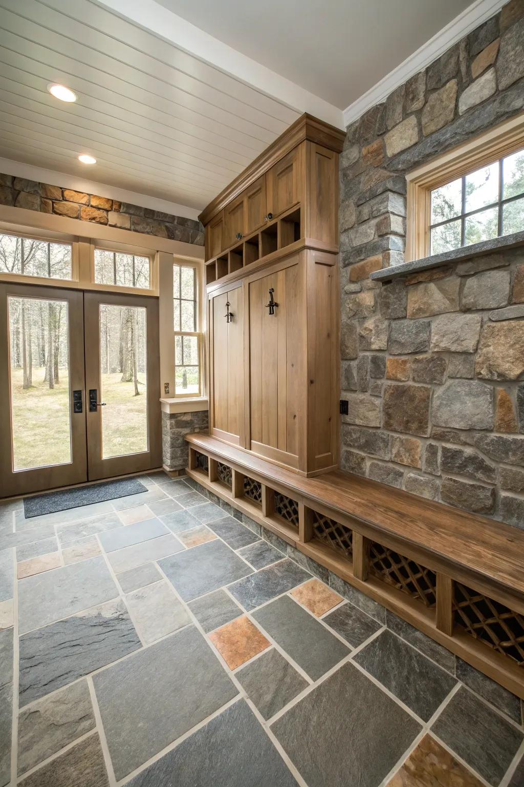 Flooring that combines durability with elegance.