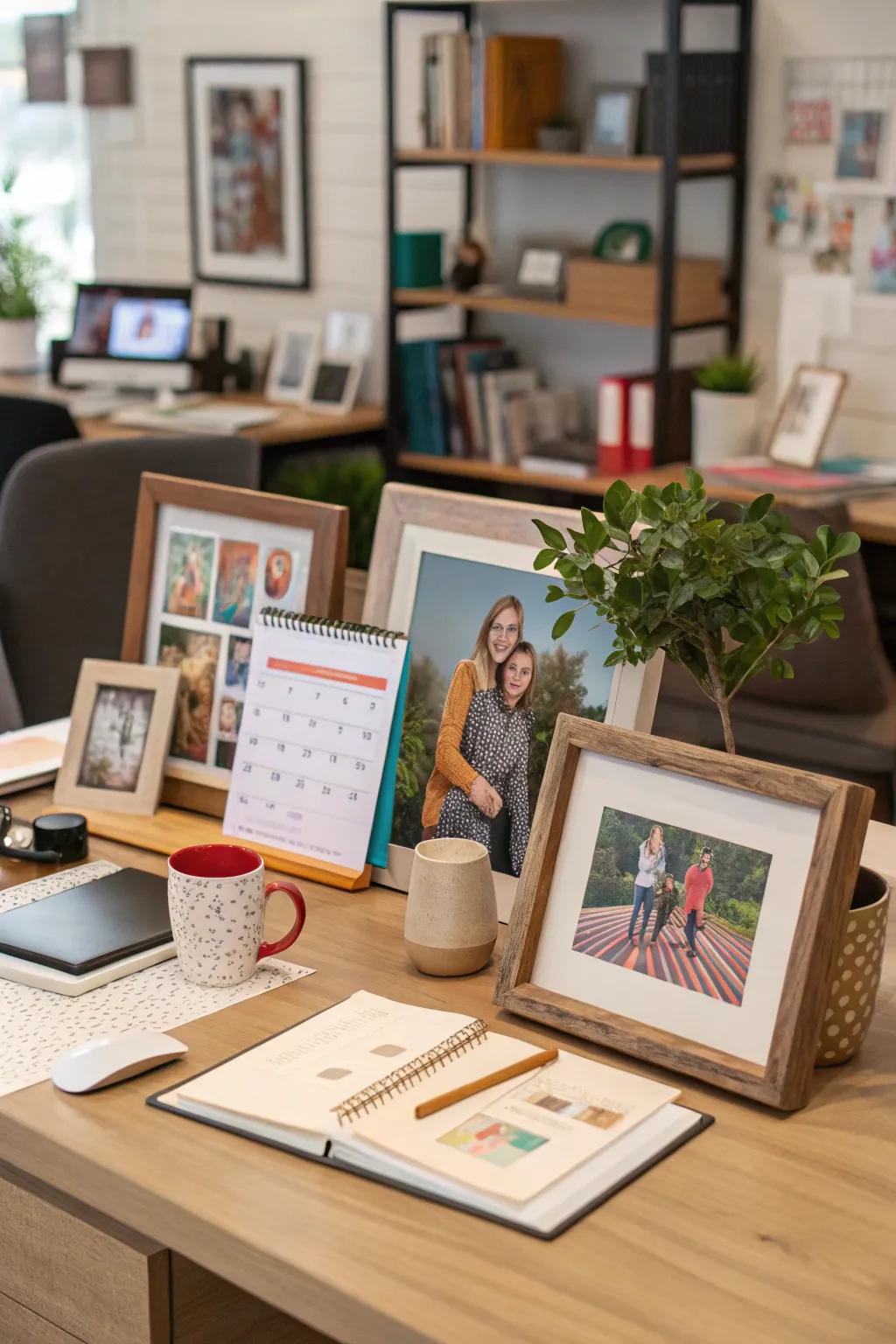 Personalize your realm with treasured mementos.