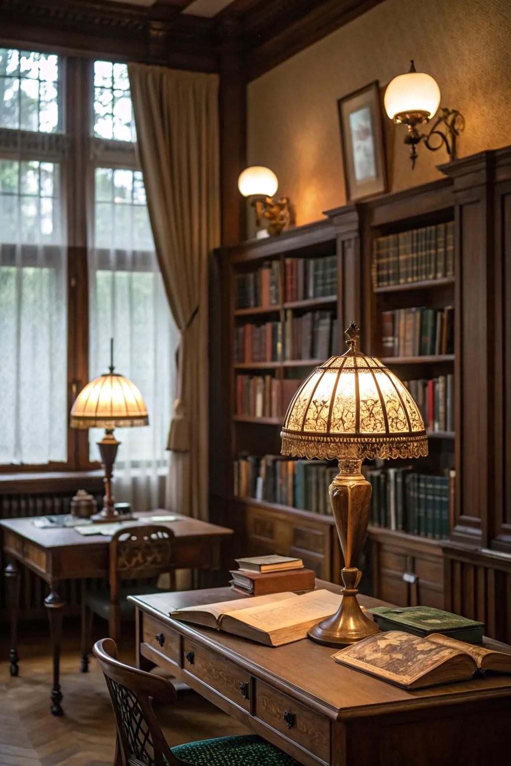 Cultivate a cozy mood with soft lighting