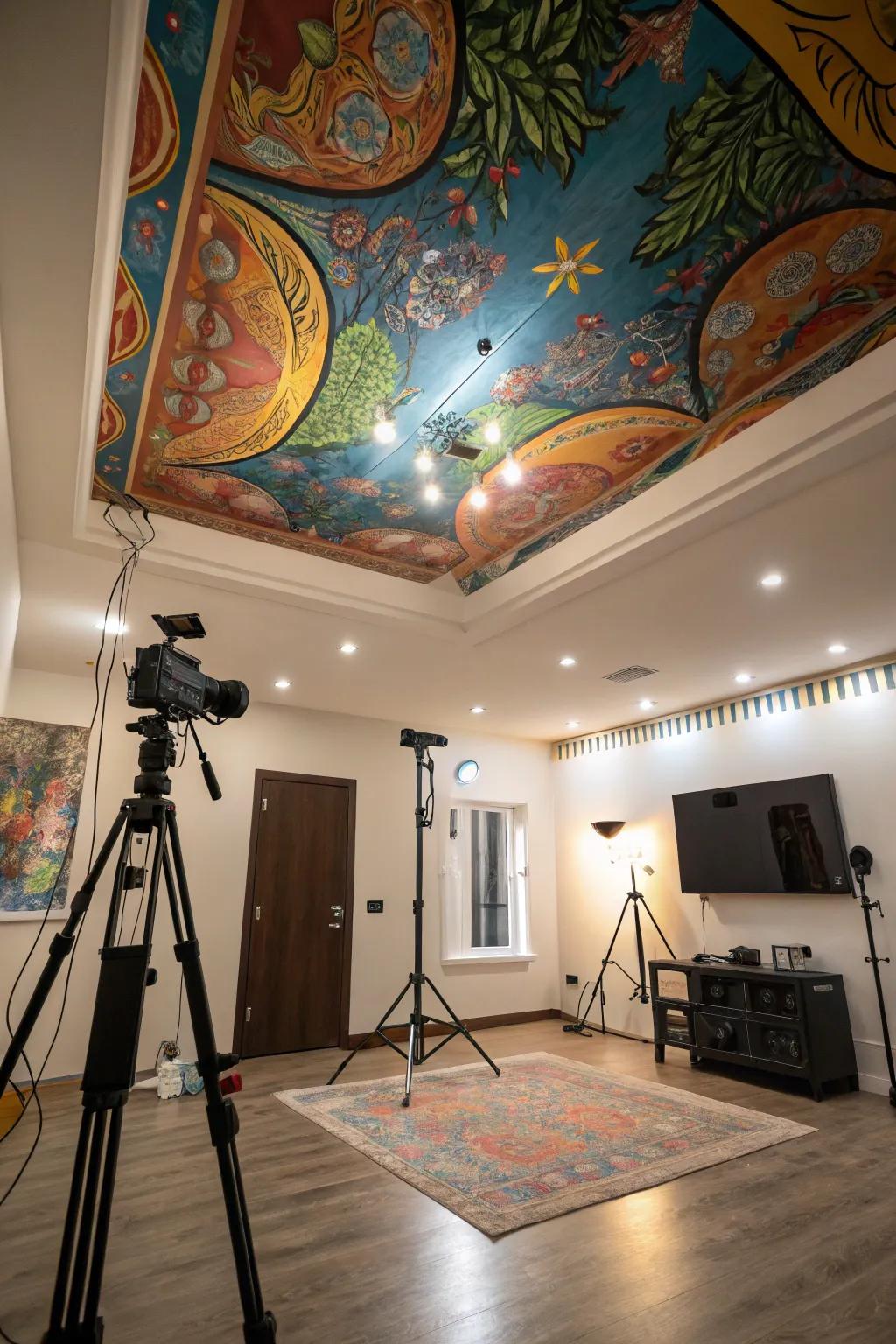Expressing Art through Ceiling Murals