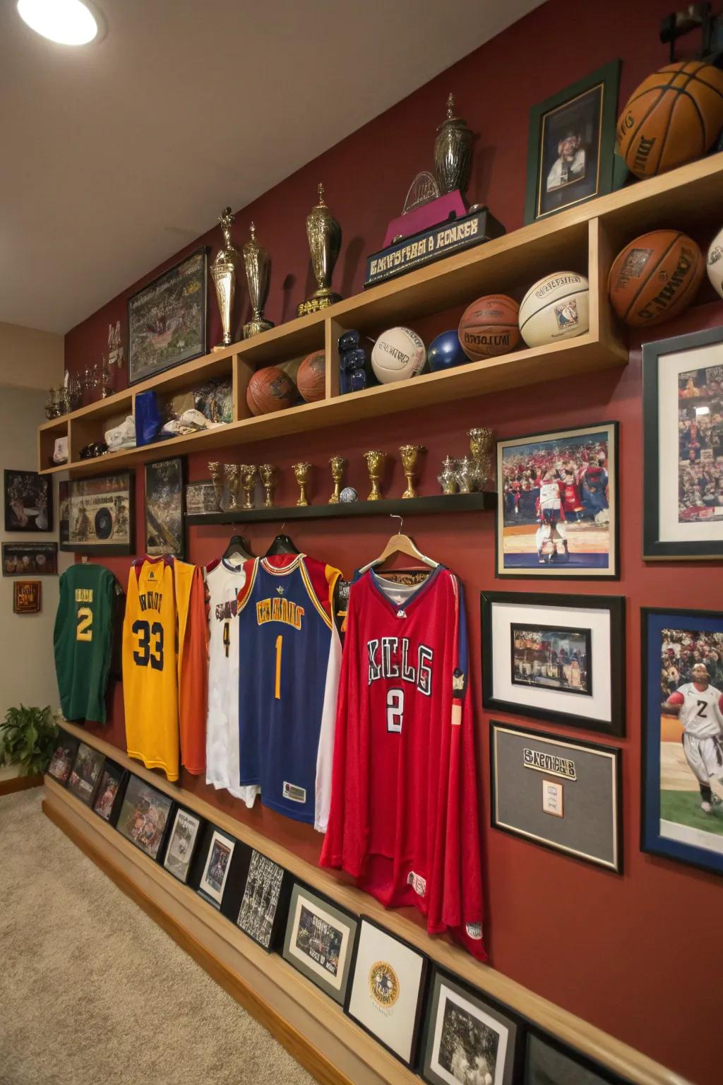 Turn your rec room into a sports lover's dream.
