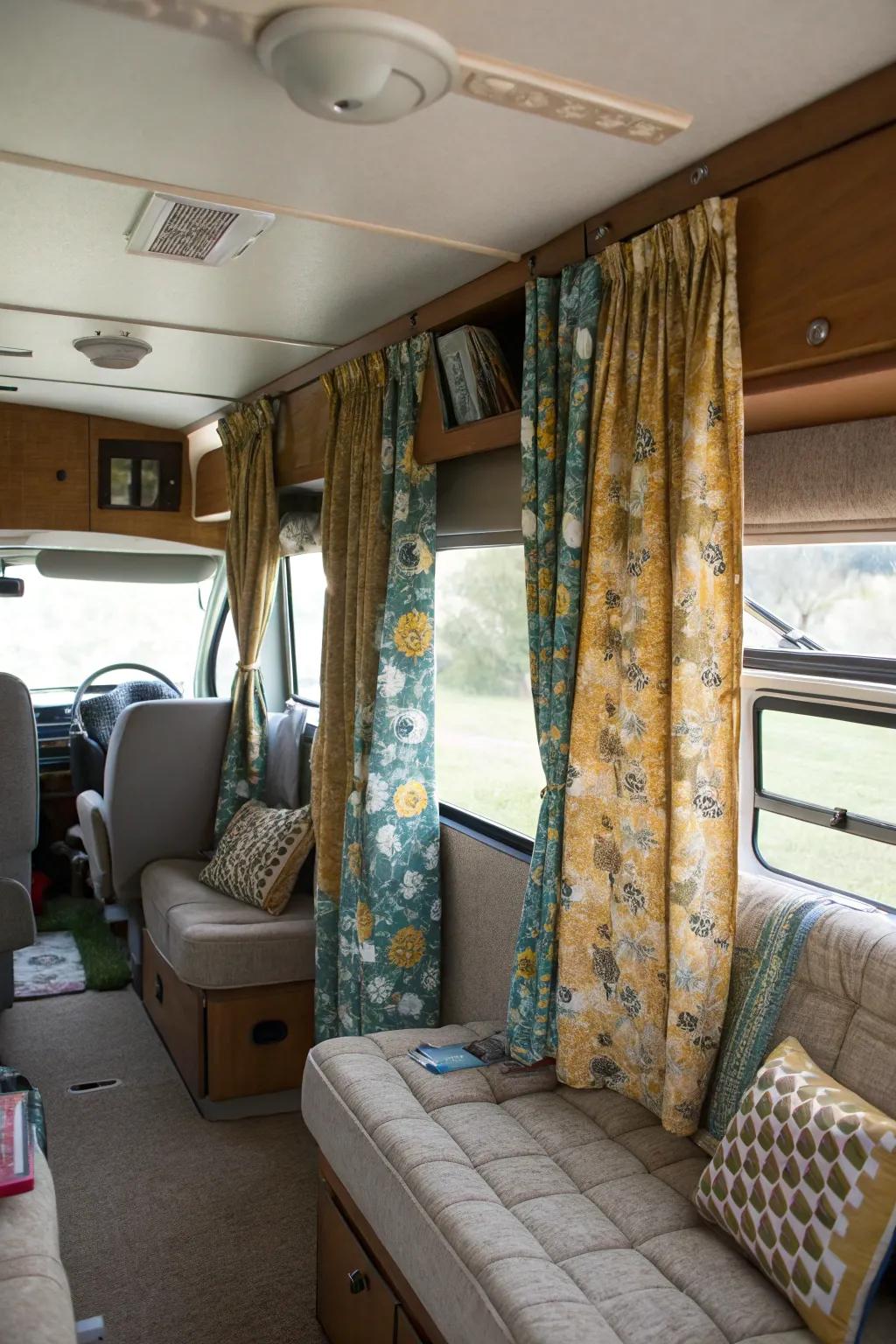 For window treatments, no-sew panels are affordable and customizable.
