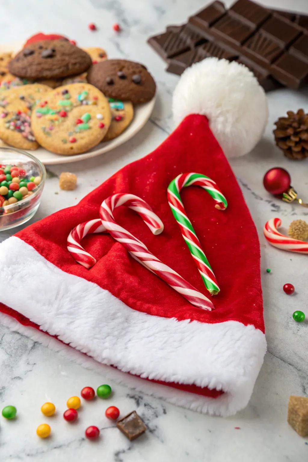 Infuse a hint of sweetness through candy-inspired adornments.