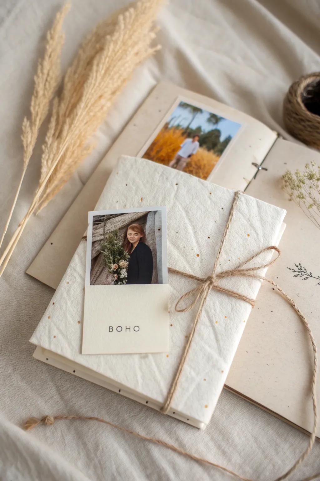 Unveil the charm of concealed gems within your scrapbook through graceful fold-out sections and pockets.