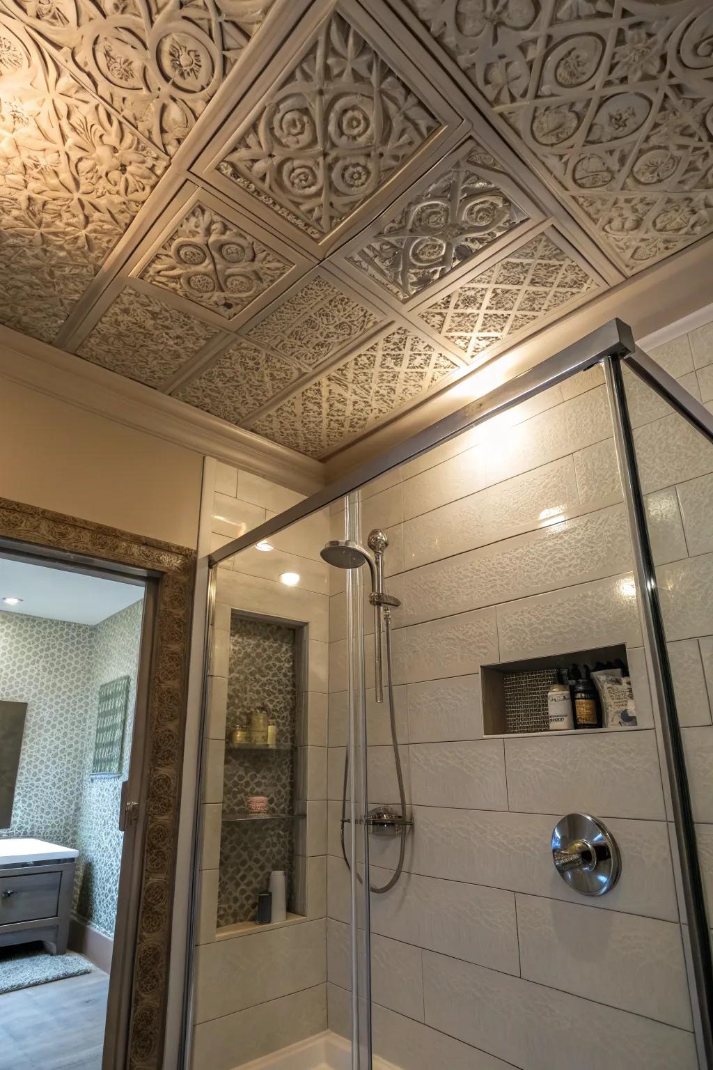 Textured patterns add depth and character.
