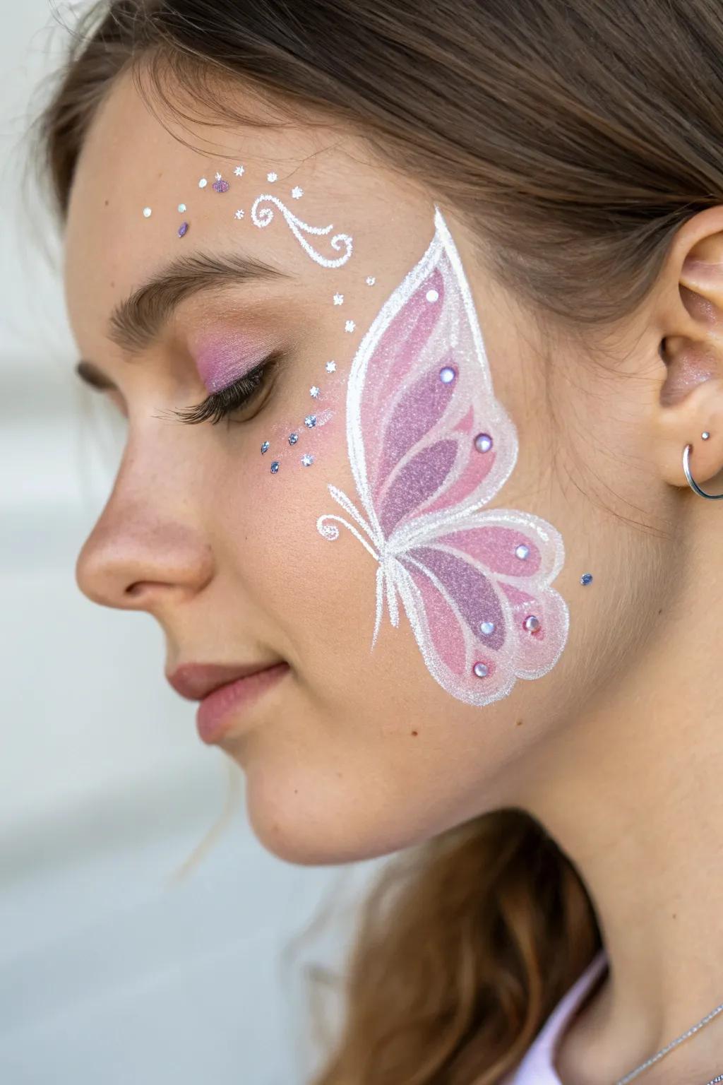 Give in to your whimsical nature with a sprinkle of glittering sophistication.