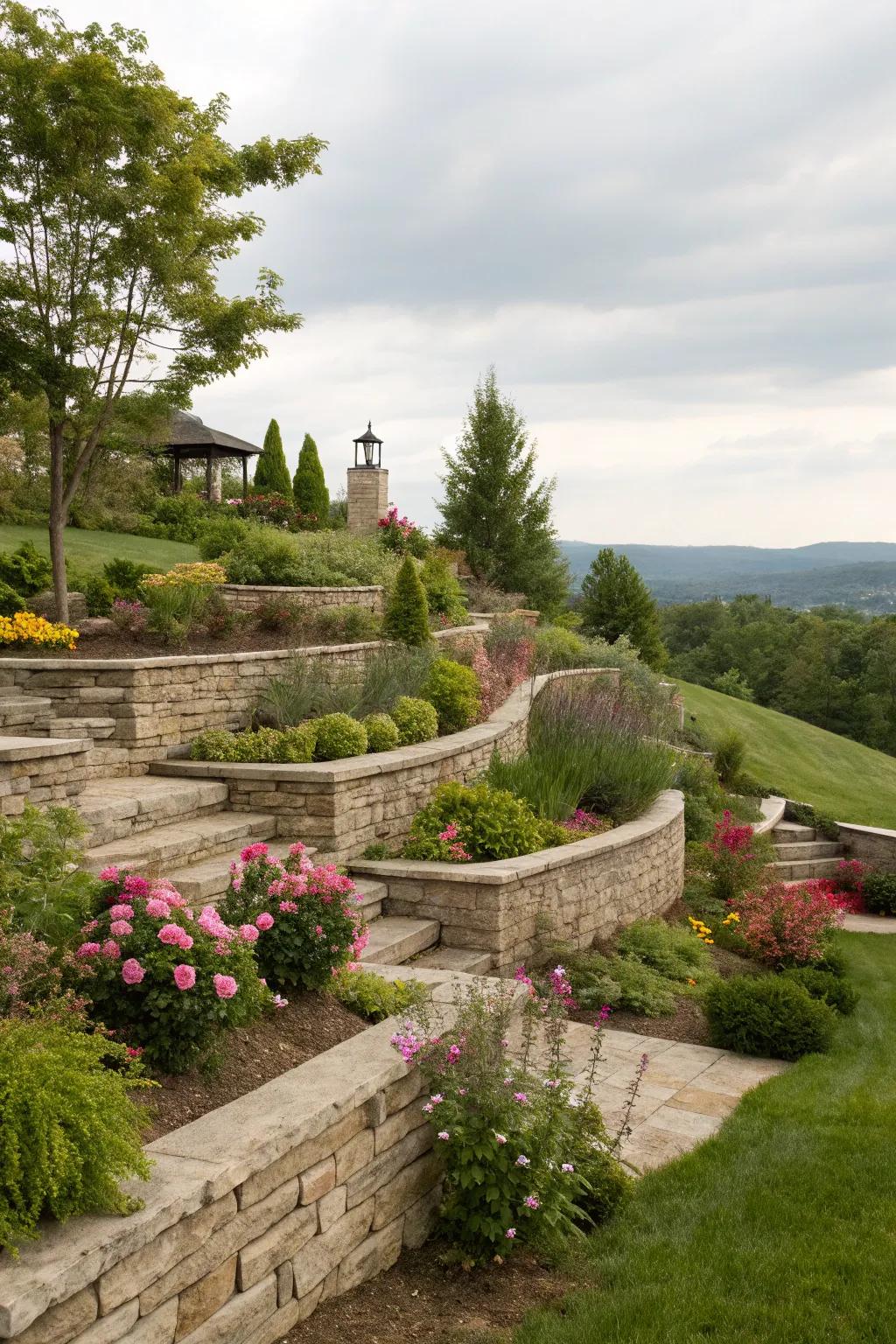 Support structures offer essential support and enhanced aesthetics.