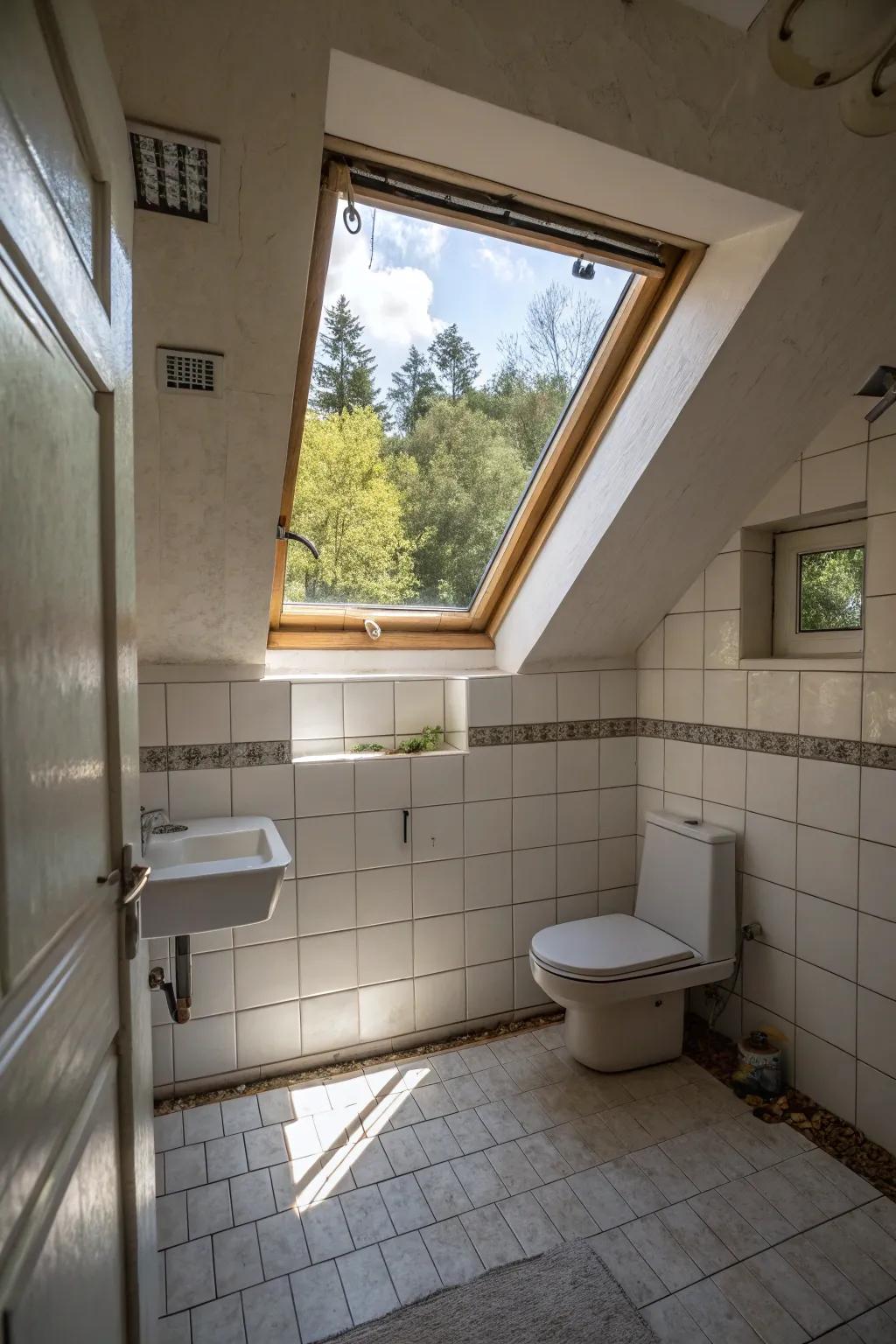 Natural light creating an inviting atmosphere.