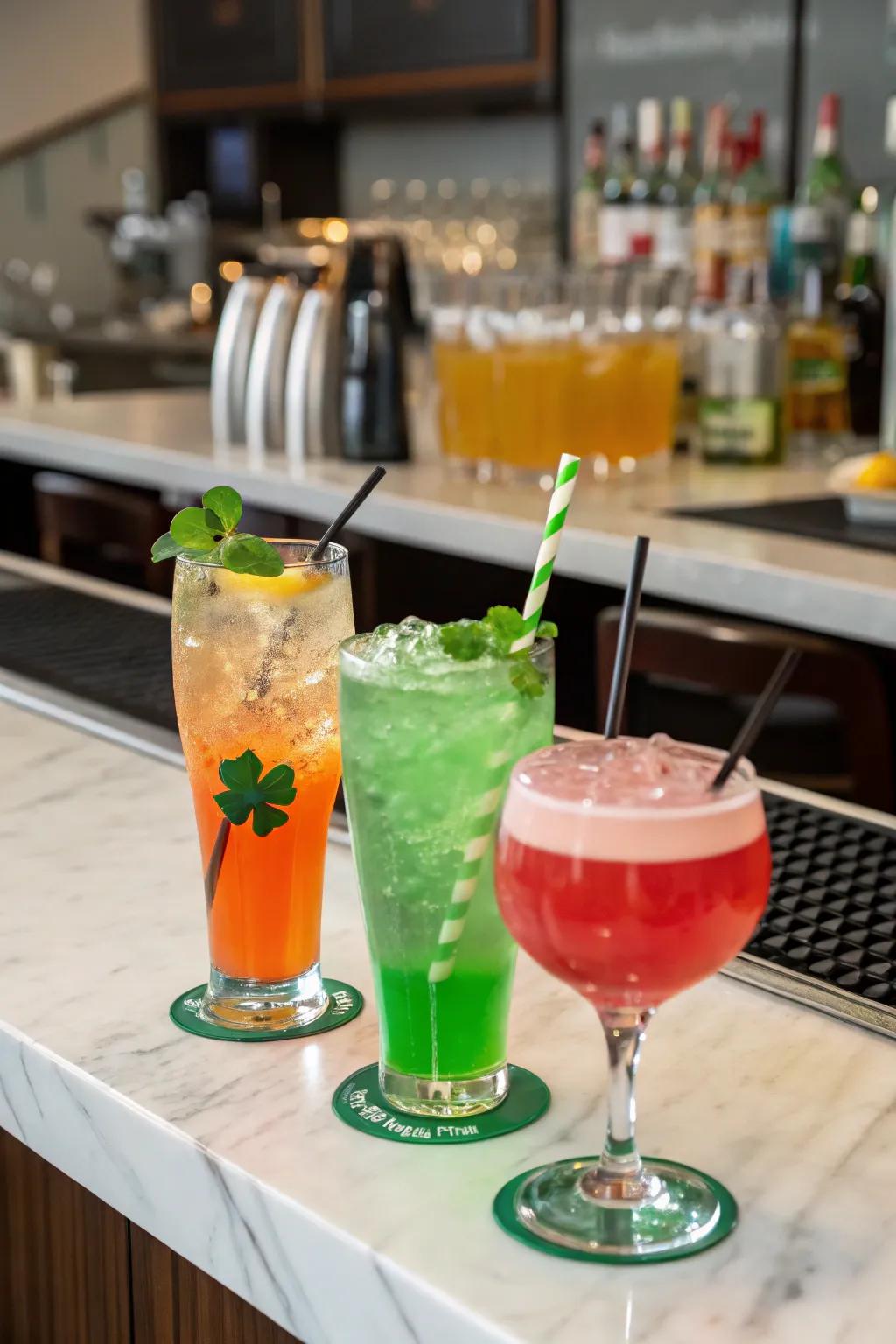 Irish cocktails present a flavorful twist to your St. Patrick's Day festivities.