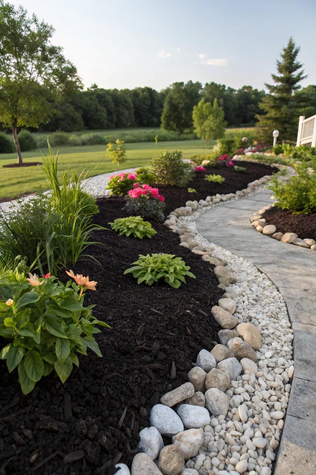 Employ chromatic harmony to accentuate your garden's finest attributes.
