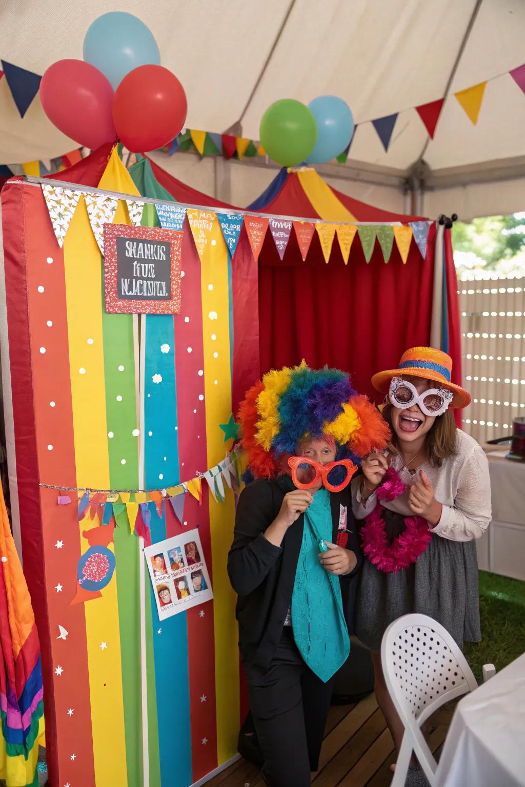 Record magical moments with a themed snapshot station.