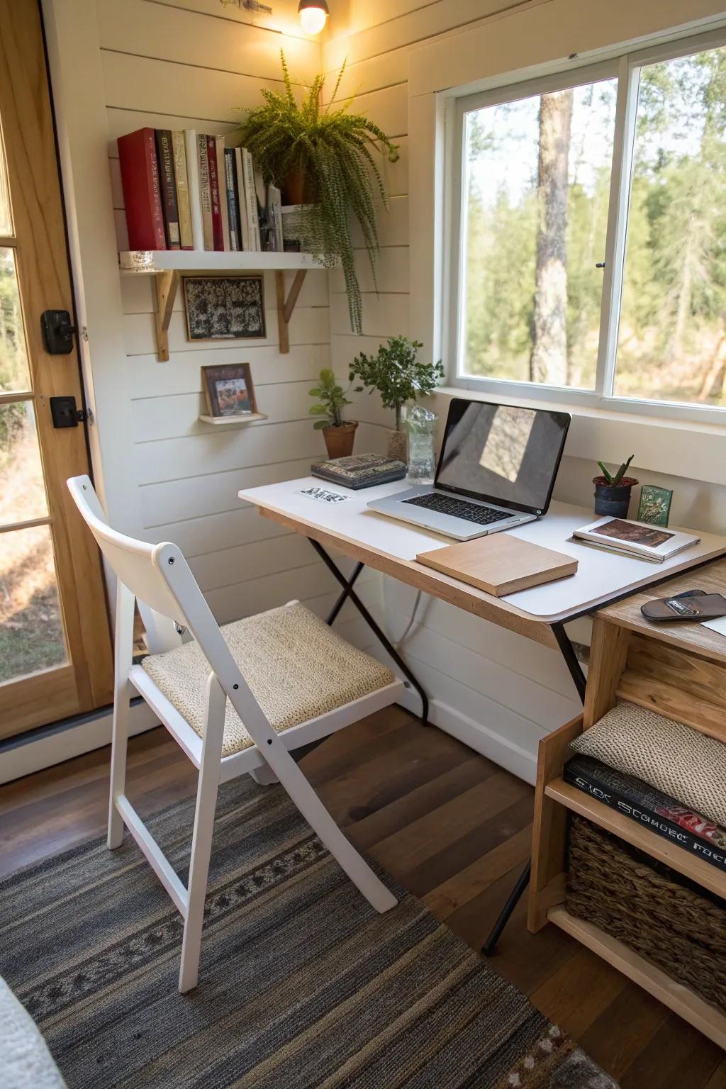 Foldable desks can redefine your workspace by offering adaptability and preserving space.