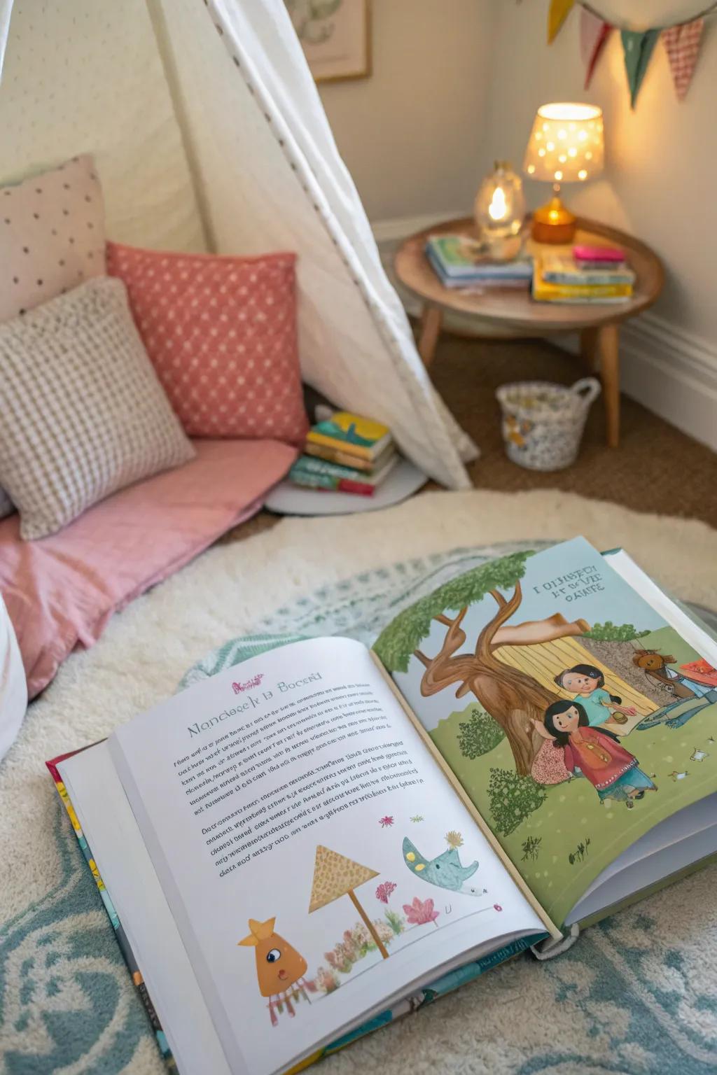 A custom tale that enlivens storytime.