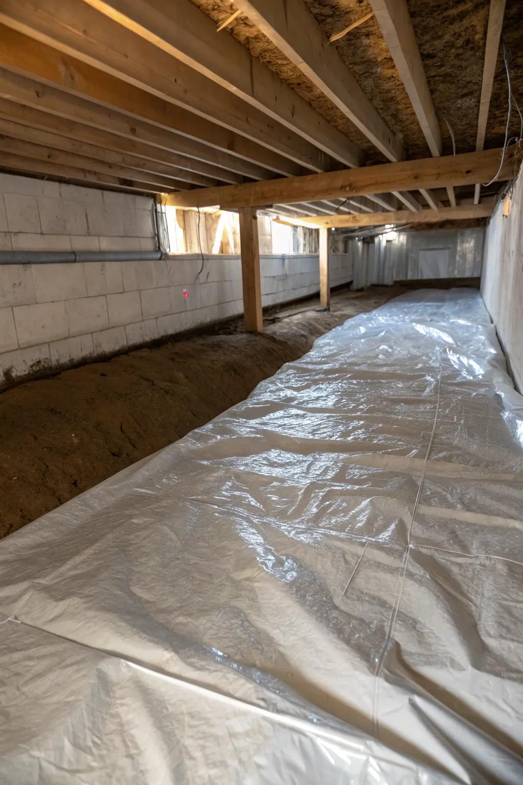 A dampness shield is essential to preserving your stored items.