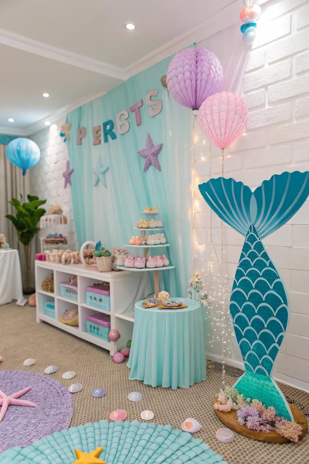 Set off on a deep-sea discovery with captivating ocean decorations.